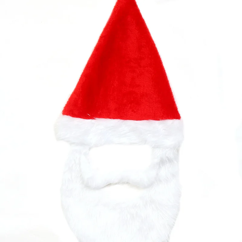 Christmas Decorations Upscale Gold Adult with Beard Santa Hat Cute Snowman Hat Navidad Decoracion Novedades