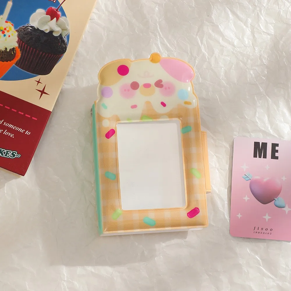 3 Inch Photo Album Cartoon Photo Protective Display Hollow Cute Idol Card Collect Book Classic Card Holder 40 Pockets