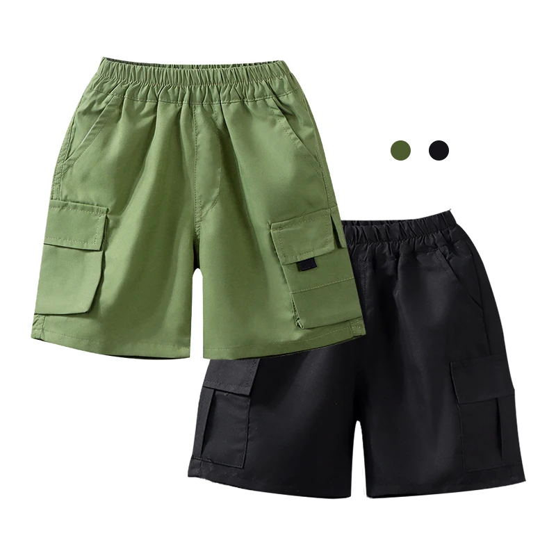 Kids Shorts Boys Summer Casual Fashion Cargo Pants Comfortable Breathable Loose Sports