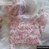 50g/ball Knitting Yarn Tao Zhi Yao Yao Series Hand Mixed Thread Pink Purple Circle Flower Handmade Crochet DIY Woven Bag Yarn 6