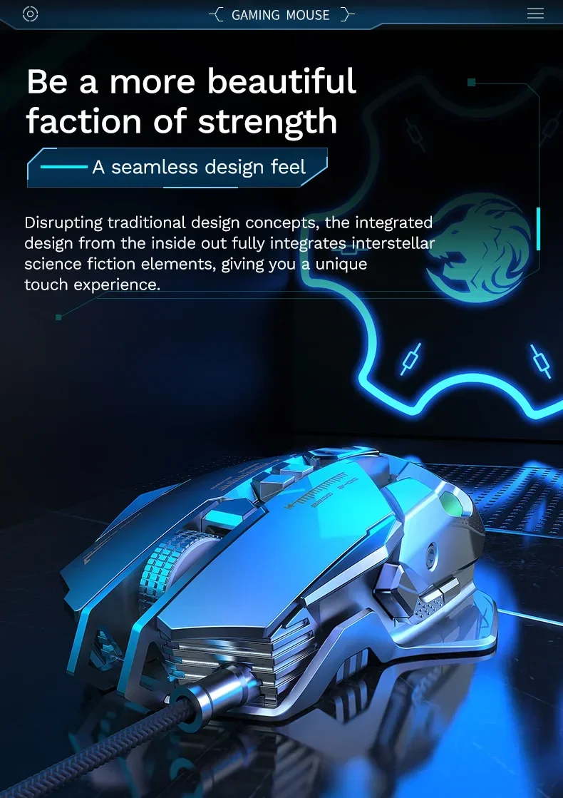 3010-2b4f9f.jpg Ratón mecánico con cable de contrapeso DIY de succión magnética