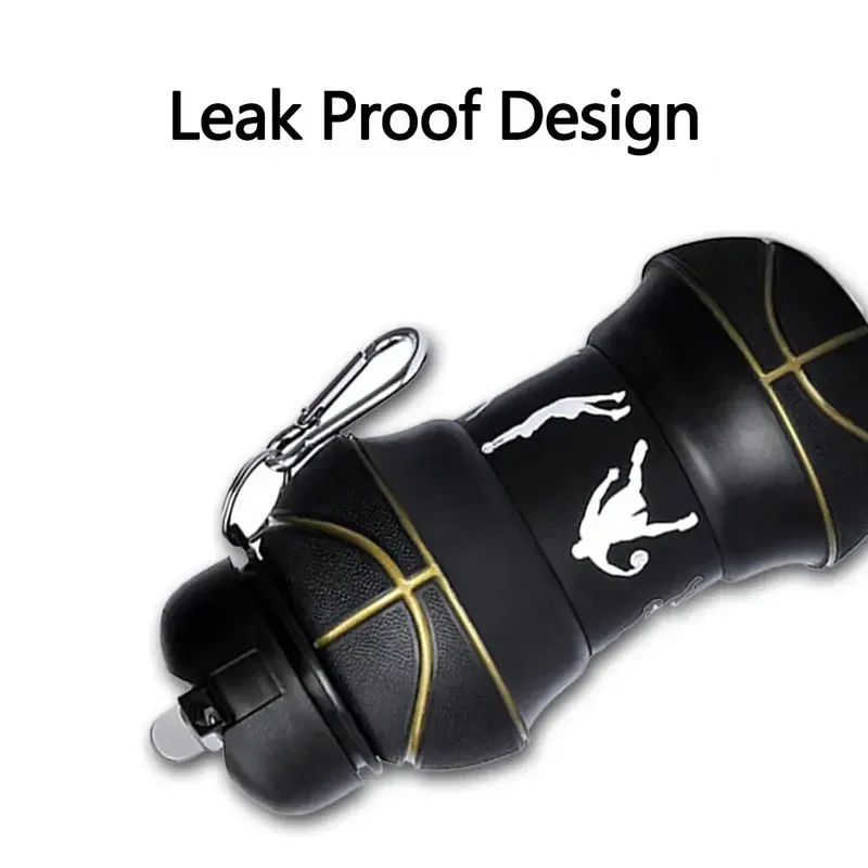 Collapsible Water Bottle Water Bottle Sports Bottle Silicone Fold Water Bottle