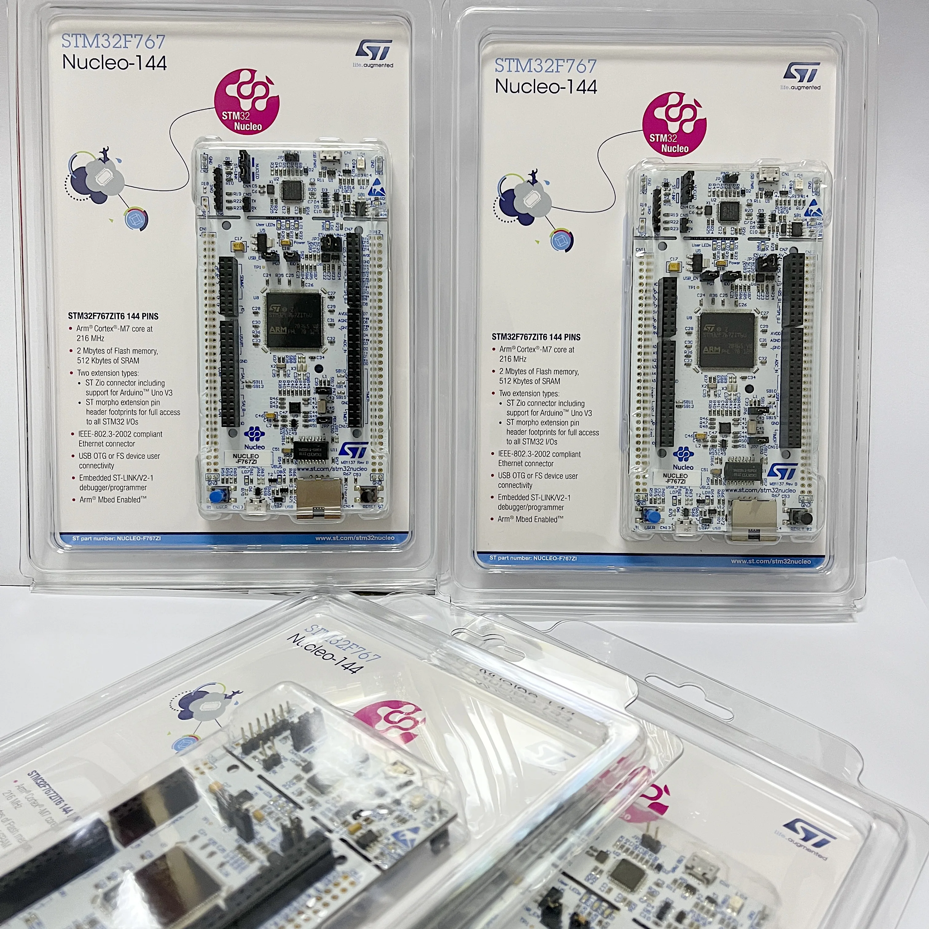 Avadatech Peças Nucleo-f767zi Braço Stm32 Nucleo144 Placa de Demonstração com Stm32f767zi Mcu - Image 4