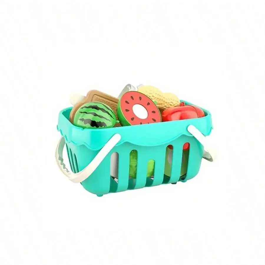 Fun Cutting Food, Fruit And Vegetable Toys, Pretending Food Toy Set, Suitable For Children, Girls, And Boys, Early Basic Skills 5