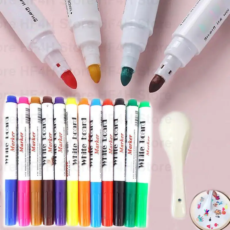 DIY Drawing Whiteboard Marker Pen Floating Magical Erasable Water