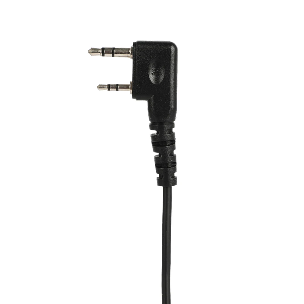 Helmet Headset 2 Pin PTT Motorcycle Headphone For Walkie Talkie Kenwood Baofeng Puxing Ham Radio Two Way Radio