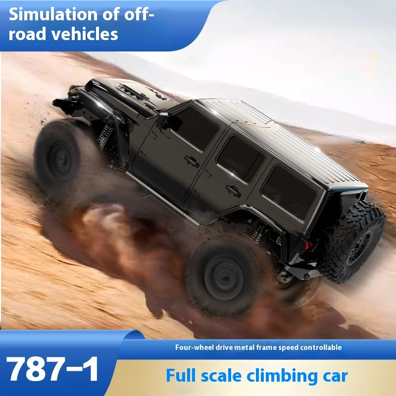 

New Euro Wrangler Climbing Vehicle Rc 4wd Remote Control Vehicle Entry Professional Full Scale 1:24 Off Road Vehicle 78701