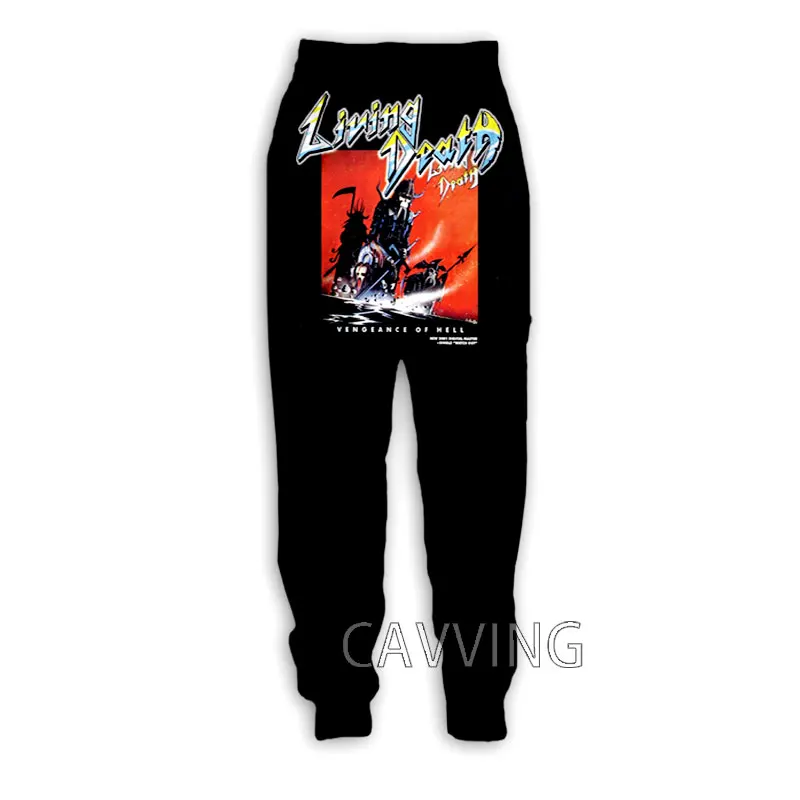 

New Fashion LIVING DEATH Rock 3D Printed Casual Pants Sports Sweatpants Straight Pants Sweatpants Jogging Pants Trousers