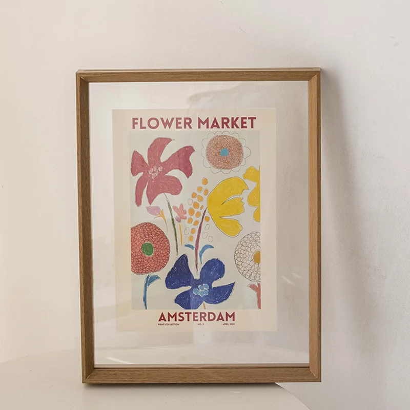 사진, 인증서 및 표본 디스플레이용 양면 투명 아크릴 사진 프레임 탁상용 및 벽걸이형