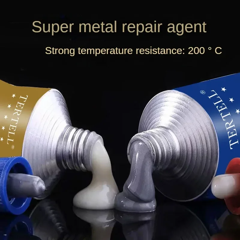 1/2 Set Super Strong Glue Sticks All Metal Repair Glue Waterproof Waterproof Sealant Cold Welding Heat Resistant Epoxy Resin