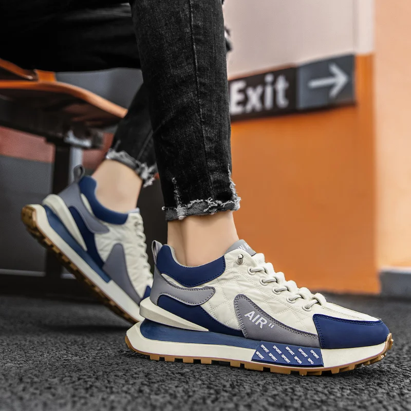 Scarpe Da Running Uomo Tvtaop - Sneakers Sportive Multisport Con Suola In Gomma Antiscivolo - Foto 5