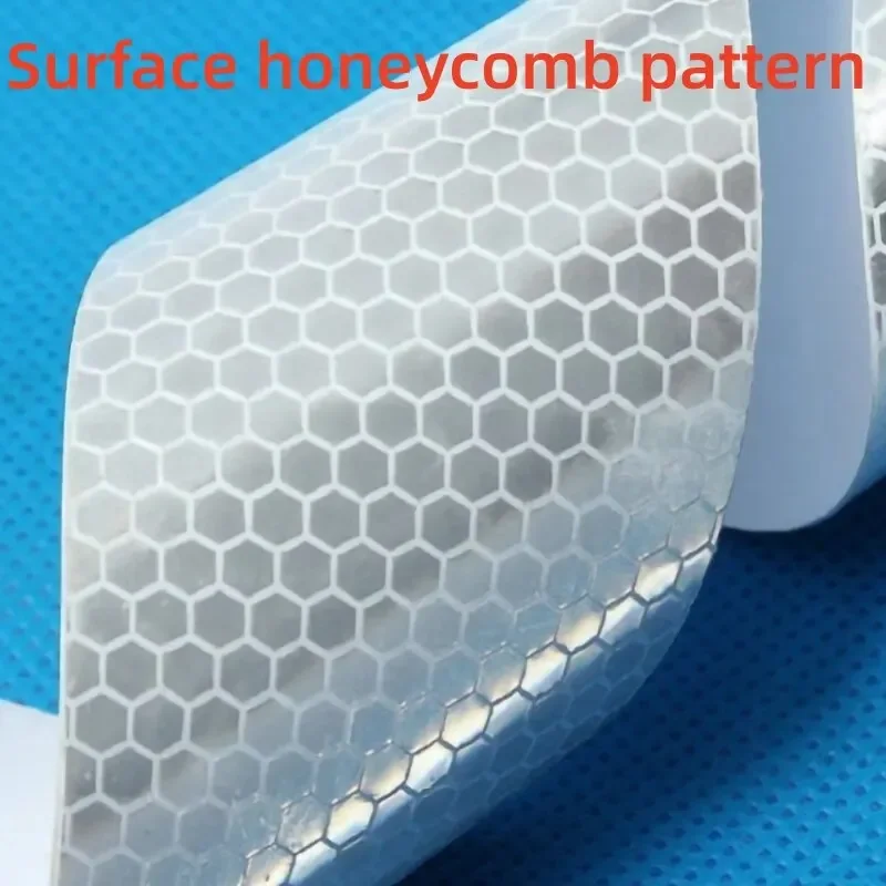 Car Safety Reflective Strip 100x5cm – Bright Warning Sticker for Night Driving, Cycling, Outdoor Equipment