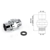 360° Universal Rotating Adapter Rainfall Shower Head Ball Joint Hardware Head Shower Adjustable Angle Swivel Connector Accessory 6