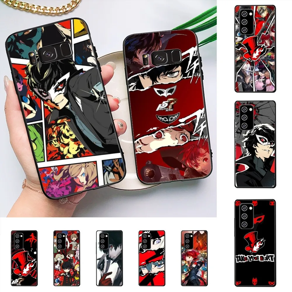 Persona 5 Custodia Per Telefono Per Samsung Note 8 9 10 20 Pro Plus Lite M 10 11 20 30 21 31 51 A 21 22 42 02 03