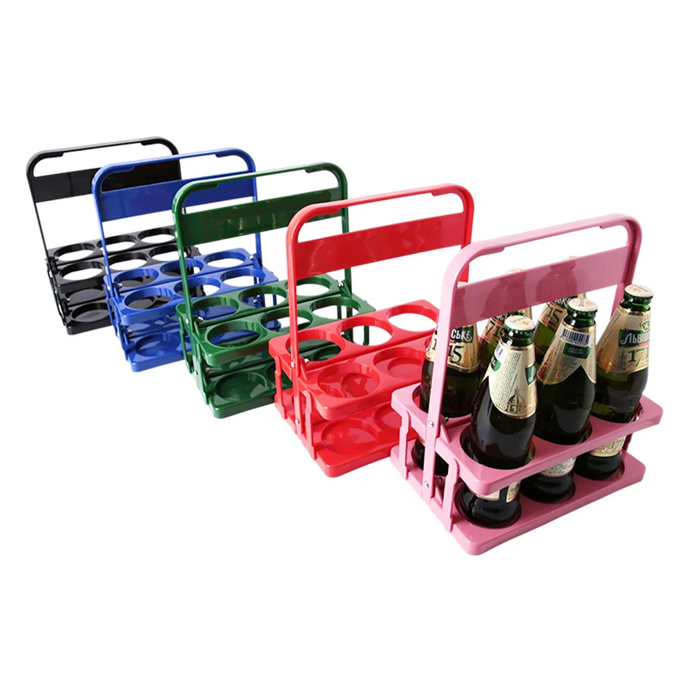 6 Flaschen Bierhalter Wein regale Flaschen schrank Stand Regal Party  Bierkorb Veranstalter Weinst änder für Bar Bierflaschen Lagerung -  AliExpress