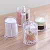 Acrylic Makeup Organizer Cotton Swabs Qtip Container Cosmetic Makeup Cotton Pad Organizer Jewelry Storage Box(Empty Box) 4