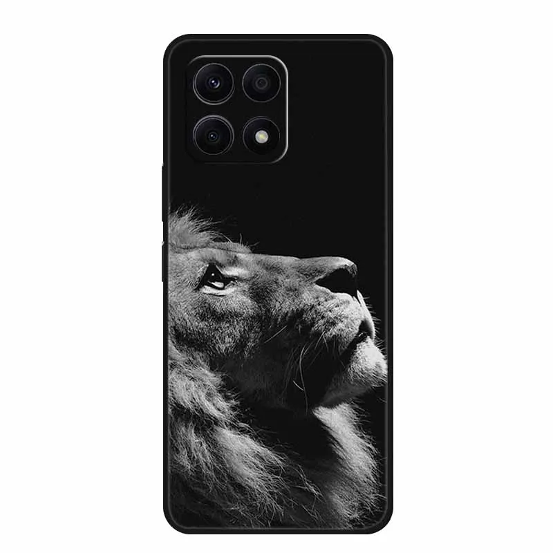 Lion Wolf TPU Silicone Protective Case - Soft Printed Cover