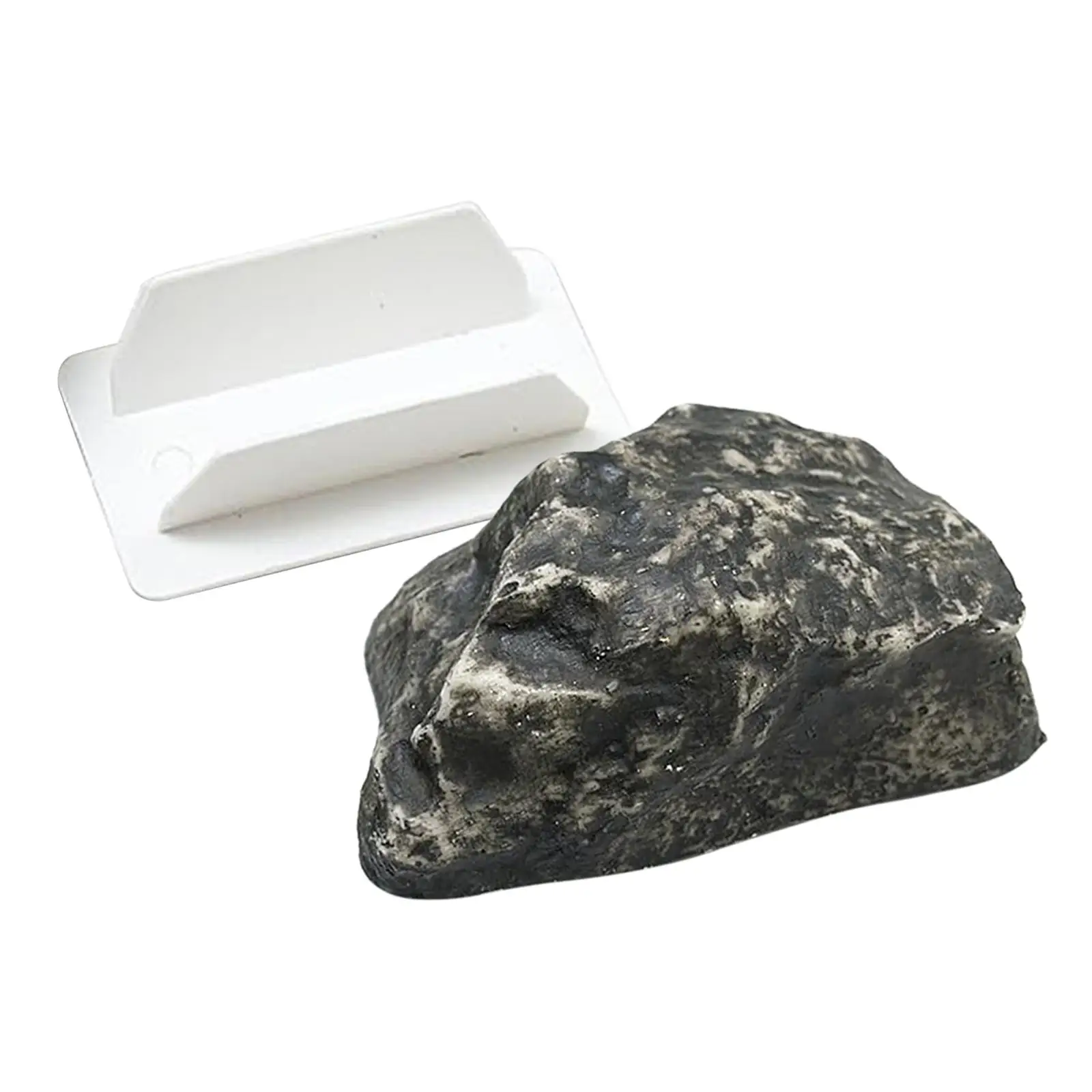 Hide A Spare Key Fake Rock Hold Standard Sized Spare Keys Resin Faux Stone for Outdoor Yard Accessories Geocaching Garden