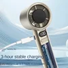 Portable Hand Fan , 120 Wind Speeds, Mini Bladeless Handheld Fan, USB Rechargeable Personal Highspeed Fans, Electric Eyelash Fan 3