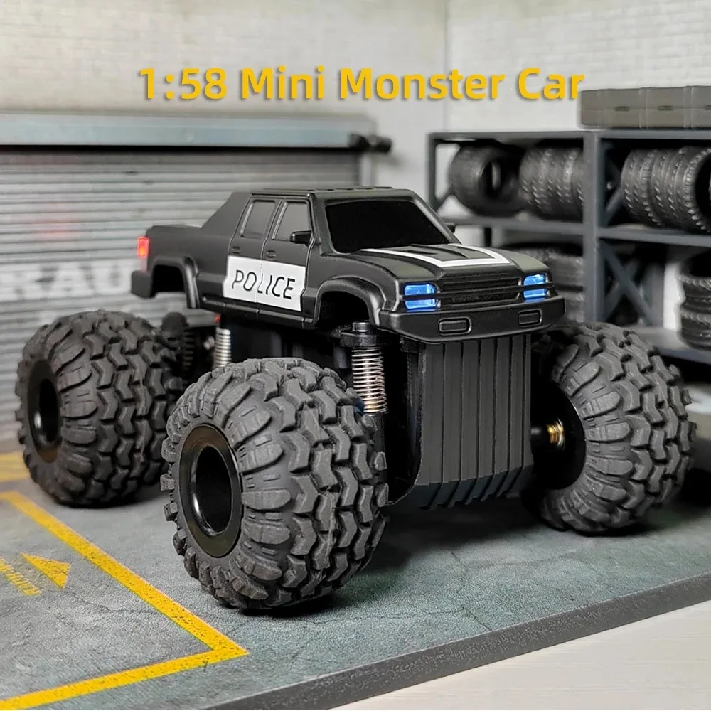 LDARC M58 1/58 RWD RC mini Monster Racing Car RTR/BNR 8CH