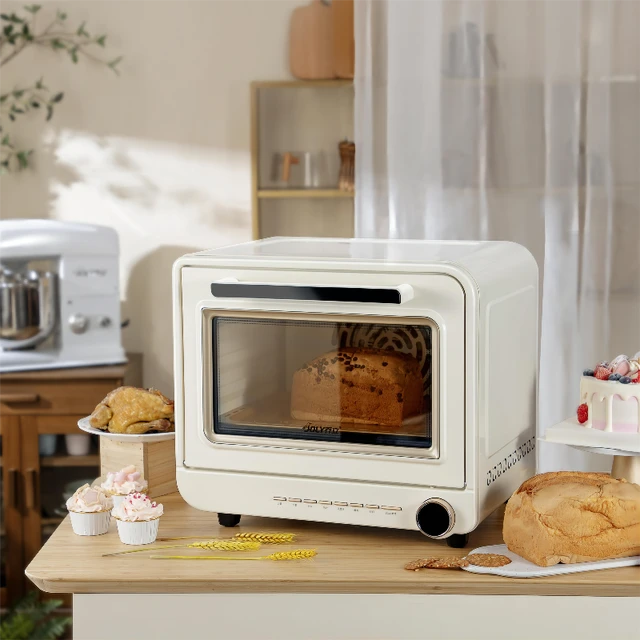 Mini Oven Household Small Toaster Oven Baking Retro Intelligent Automatic  Multi-function - Tool Parts - AliExpress