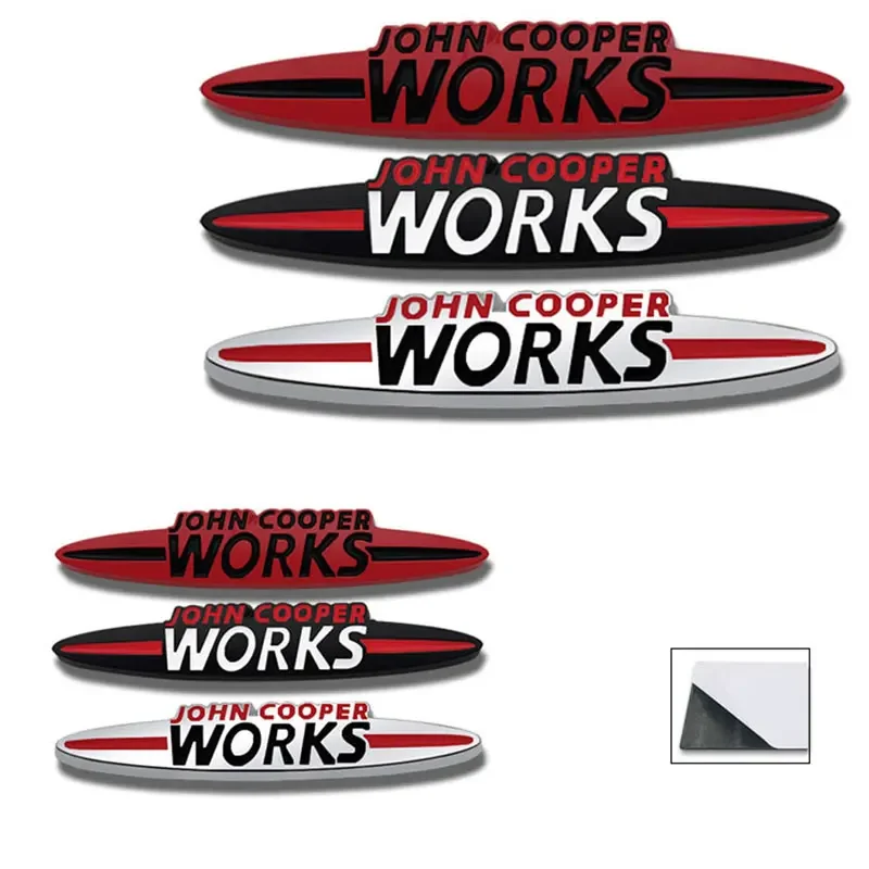 Emblema Parrilla Generico Metal Edicion John Cooper Works | Meses Sin