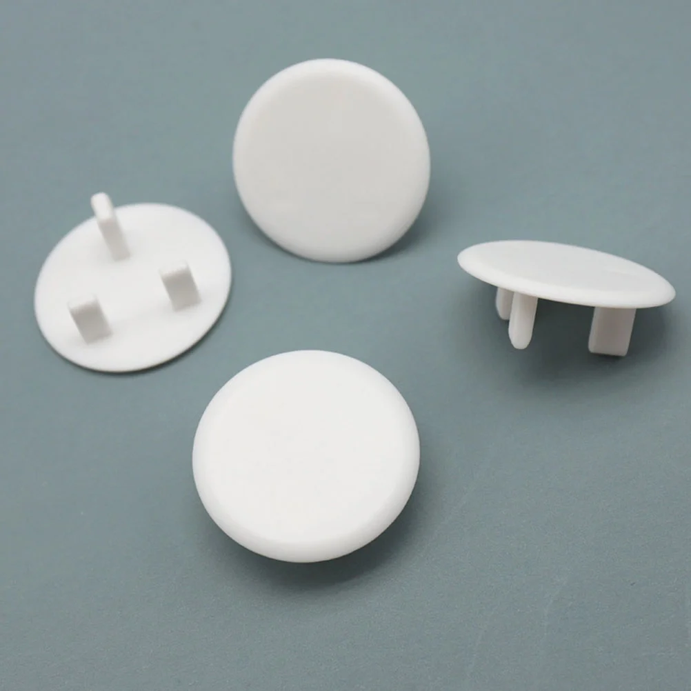 20 PCS Thin Section Power Case Baby Plug Covers Child Proofing Abs Outlet Socket Lid