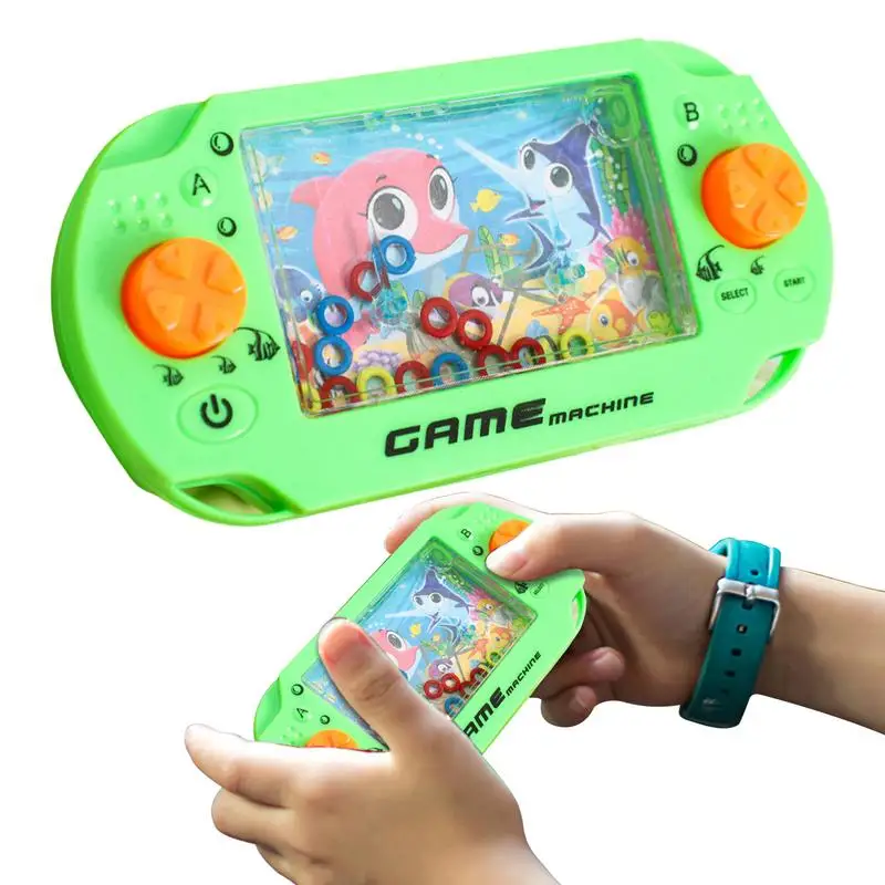

Water Ring Game Handheld Fun Handheld Water Game Arcade Water Ring Child Handheld Machine Toys For Children Girls Boys