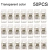 Transparent 50PCS