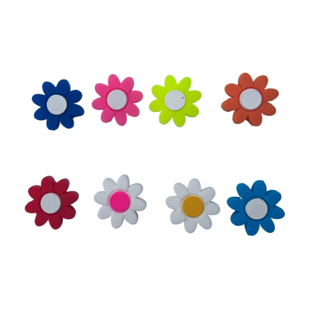 

Антивибрационные Цветочные теннисные амортизатор для ракетки силиконовые мини-ракетки вибрационные амортизаторы портативные цветные