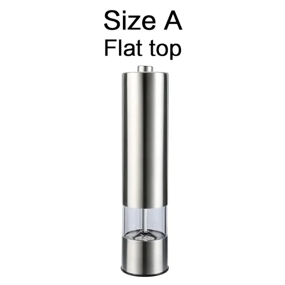JJYY Multifunctional Electric Pepper Grinder-Stainless Steel Kitchen Tool for Grinding Black Pepper, Sea Salt, and Spices