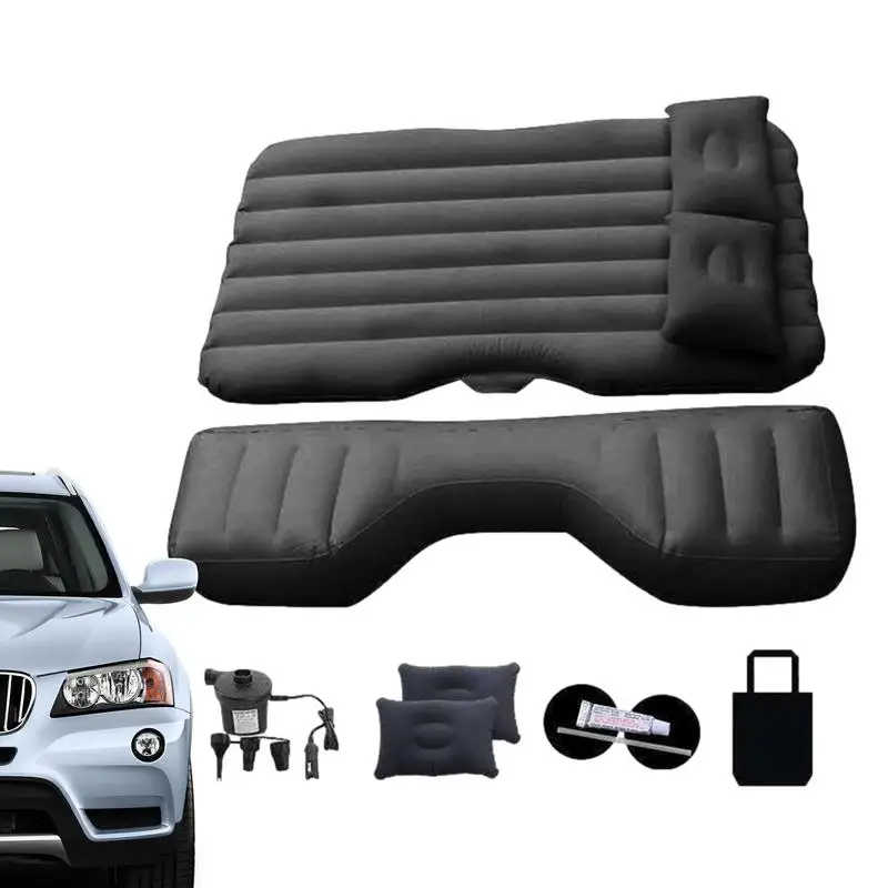 

Car Mattress Camping Mattress Travel Bed Camping Inflatable Car With Air Pump Air Bed Mattress 135X80Cm/53X32Inch Car Travel