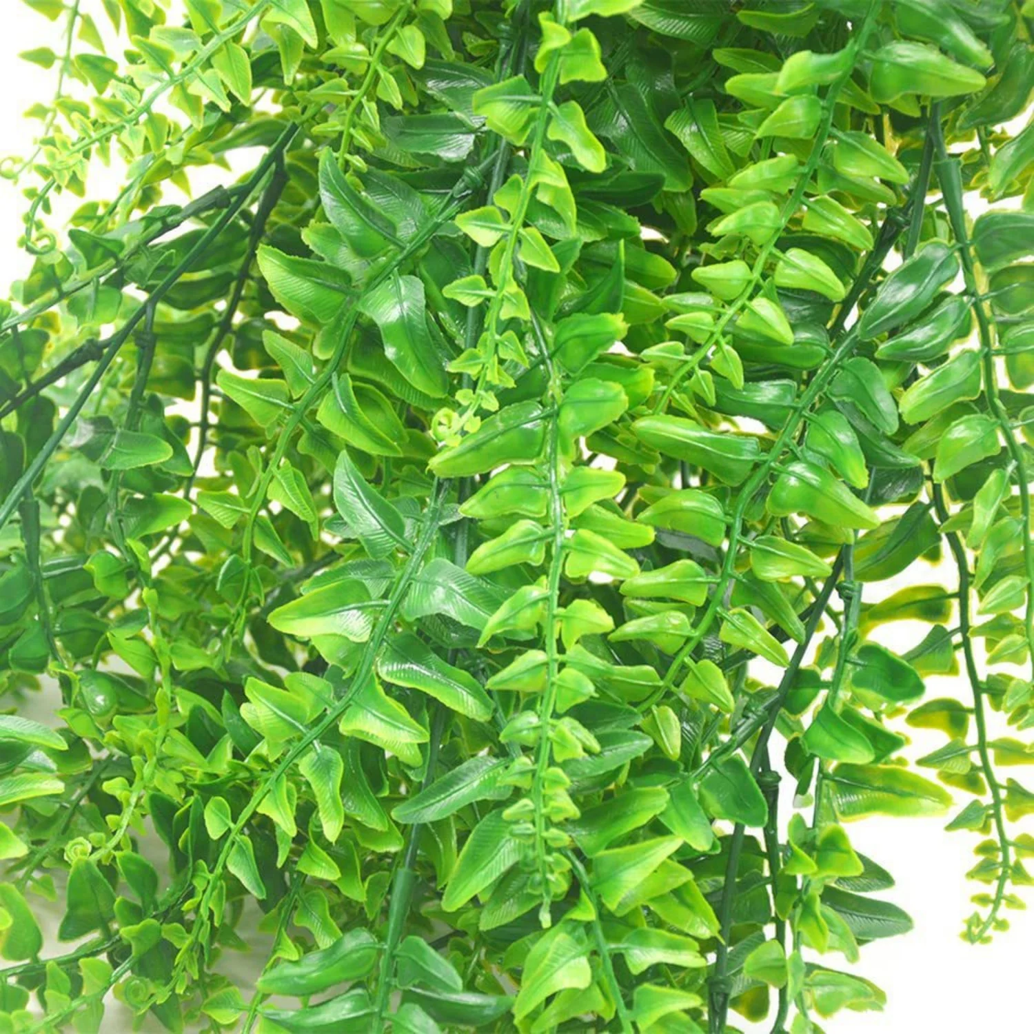 10 Stück 85cm/33,4 Zoll Künstliche Hängepflanze, Gefälschte Rattan-Efeu-Ranke, Hängendes Persisches Gras für Garten, Zuhause, Hochzeit, Party, Außendekoration – Detail 13