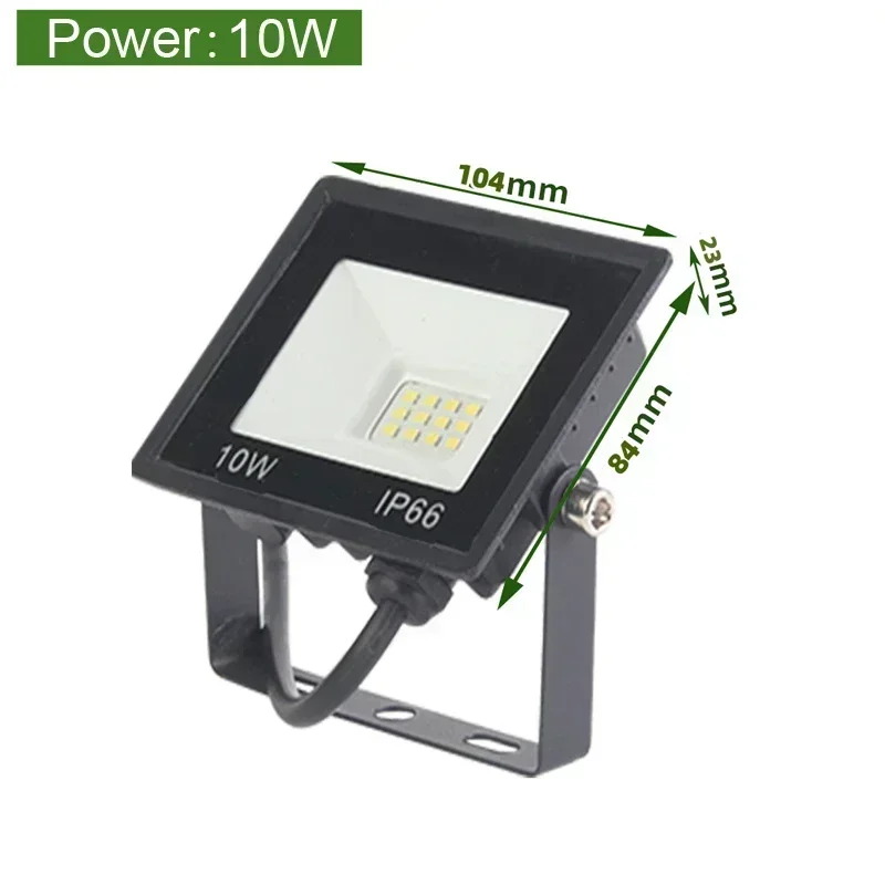 thumbnail image 1 of Foco reflector LED con sensor de movimiento, 50 W, 30 W, 10 W, CA 220 V, resistente al agua, IP65, foco reflector, luz exterior LED, 1 of 5