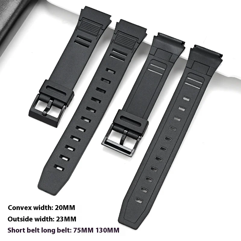 Waterproof Silicone Sports Watch Band - Durable Rubber Strap