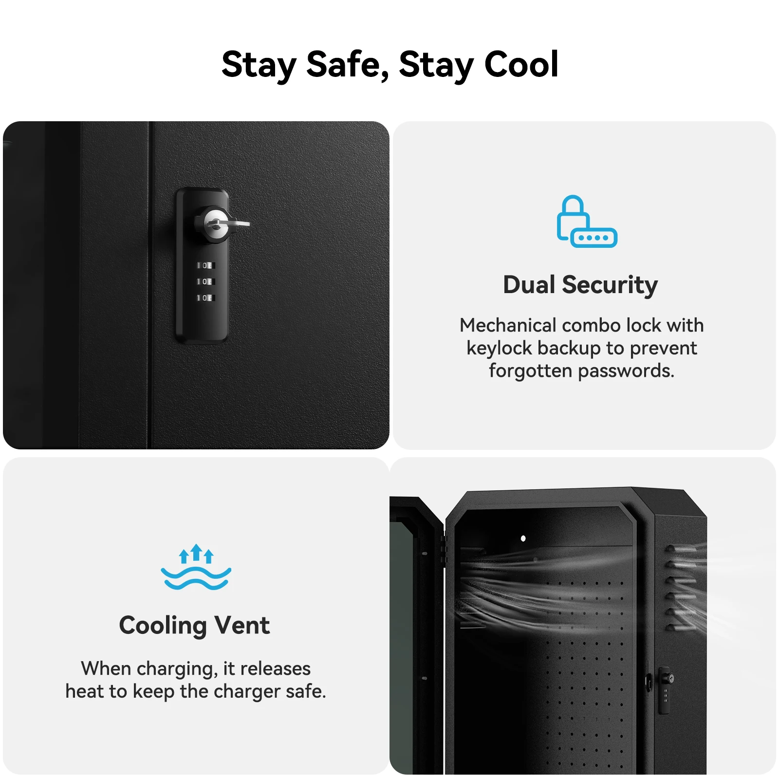 YZ for Tesla Model 3 Y X S Charging Station Protection Box Outdoor waterproof an