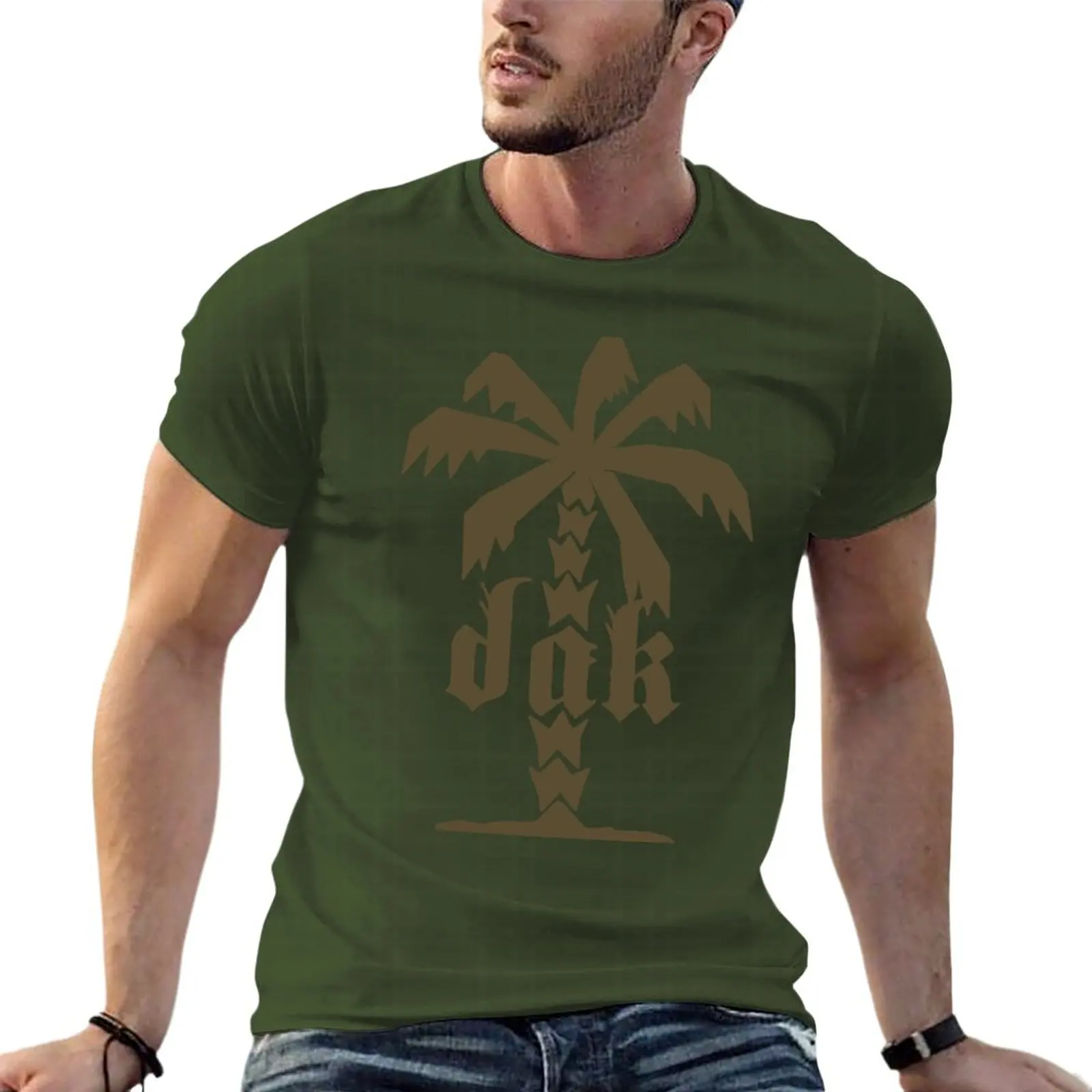 

Afrikakorps Deutschen Army Group Oversize T-Shirts Branded Men'S Clothing 100% Cotton Streetwear Large Size Tops Tee