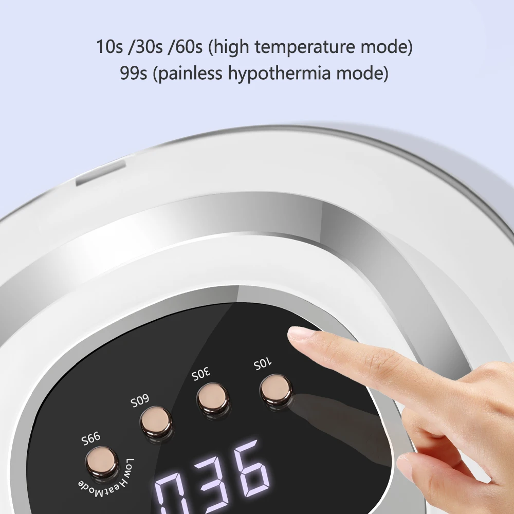 LINMANDA SUNX21 Led Uv Lamp For Nails Drying All Gel Professional Nail Art Tools 320w 72 Beads High Power Nail Lamp 2