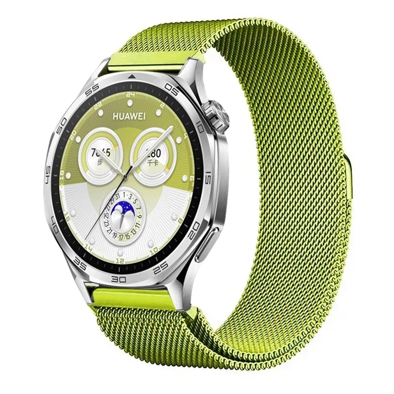 Sleek Milanese Magnetic Watch Band, 20mm/22mm, Stainless Steel Mesh Strap