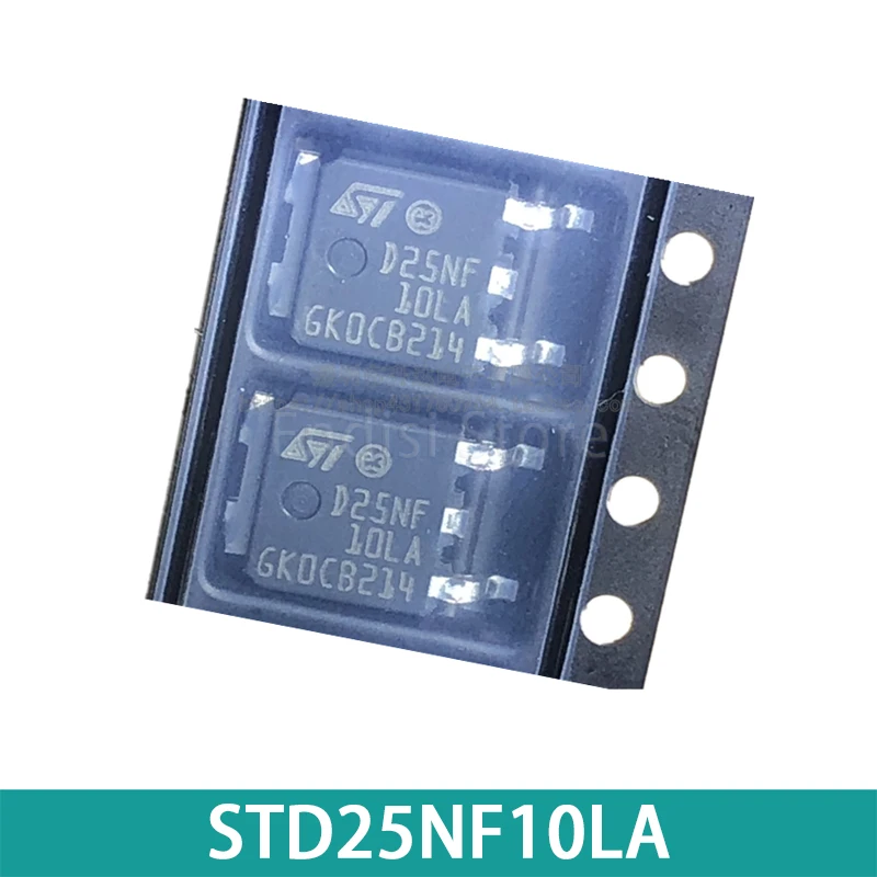 

STD25NF10LA STD25NF10L TO252 D25NF D25NF10 STD25NF10LT4 STD25NF10T4 STD25NF10 N-channel TO-252 25A 100V mosfet