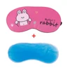 1pc Sleeping Eye Mask Soft Padded Sleep Travel Shade Cover with Ice Compress Gel Travel Rest Eye Shade Cover Blindfold 2