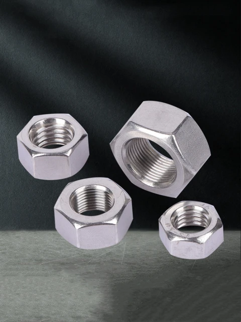 Dado Esagonale Sottile In Ottone DIN439 M2 M2.5 M3 M3.5 M4 M5 M6 M8