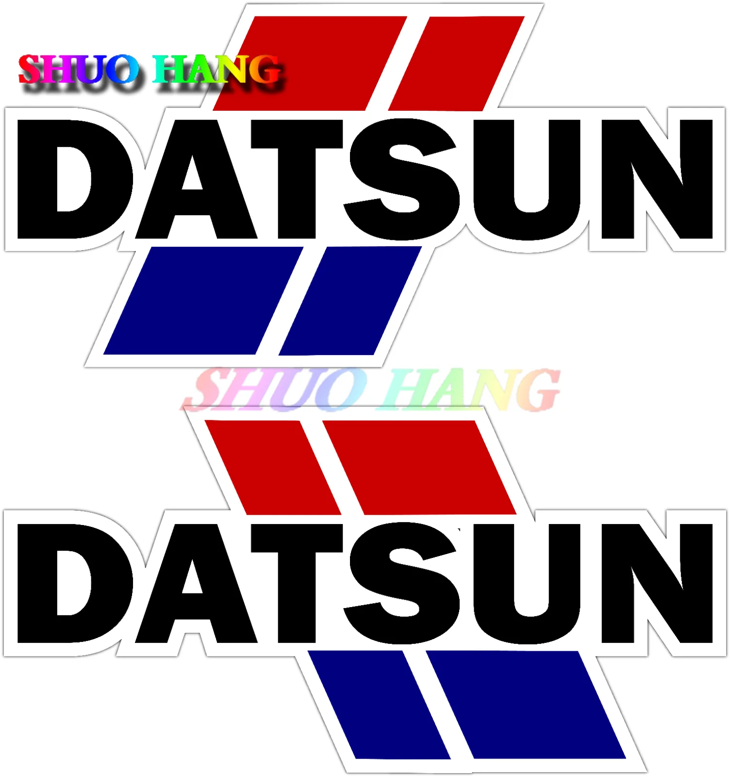 Datsun Japanese Racing Speed Vinyl Vinyl Sticker LOGO Truck