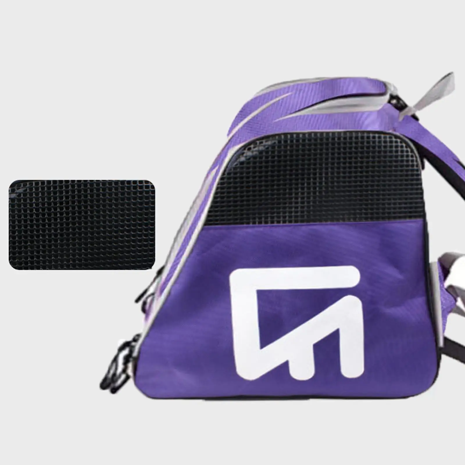 Ice Skate Bag Carry Bag Skating Shoes Bag Breathable Ice Skating Backpack Roller Skating Bag for Hockey Figure Inline Speed