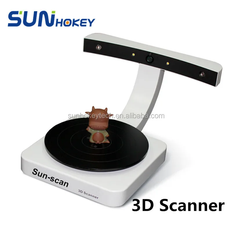 

New Arrival 32Bits Dual Laser 3D Scanner Sun-Scan 3D Printer Scan 2MP CMOS Image Sensor USB Interface 3D Scan for 3D Printer