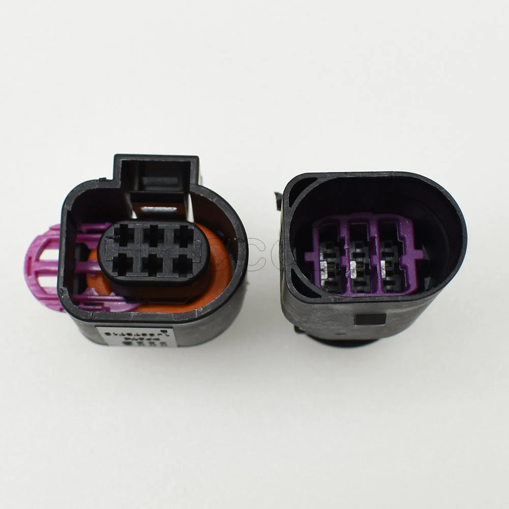1-20Sets 6 Pin 3B0973813 1J0973713 1.5mm Auto Temp Sensor Plug Waterproof Electrical Wire connector For Car Truck 5