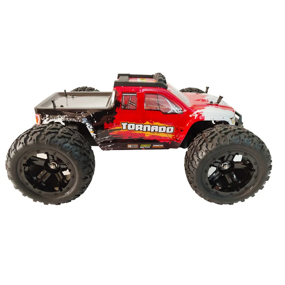 Flyhal HBX FC610 RTR Two Battery 1/10 2.4G 4WD 46km/h RC Car Vehicles LED Lights Brushed Big Truck Model Toys Kids Child Gifts 4