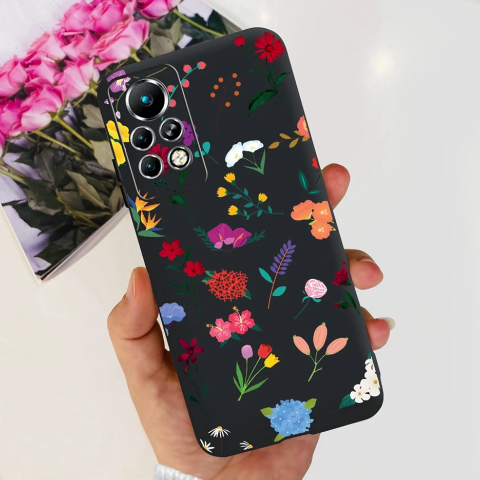 Cute Painted Soft Silicone Phone Case Back Cover Bumper