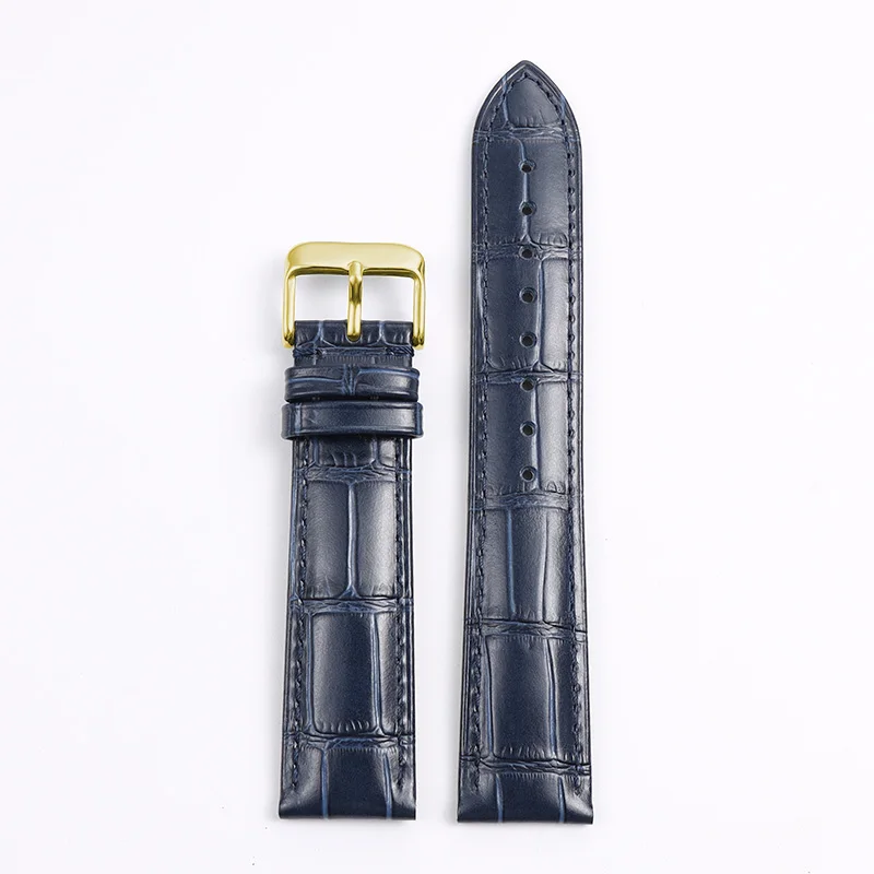 Premium Genuine Calfskin Leather Watch Band - Quick Release Strap