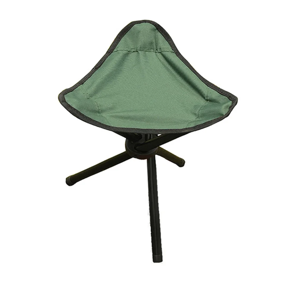 

Large Stool Camping Outdoor Foldable Chairs Foldable Portable Stoolss for outside Three-legged Fishing